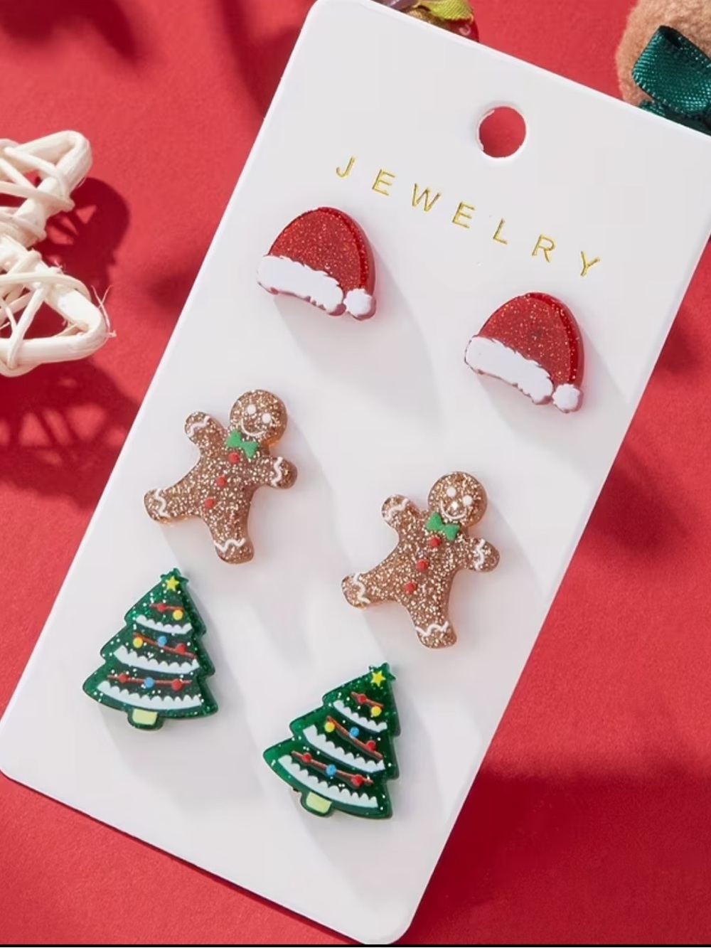 Holiday Stud Earring Set — new